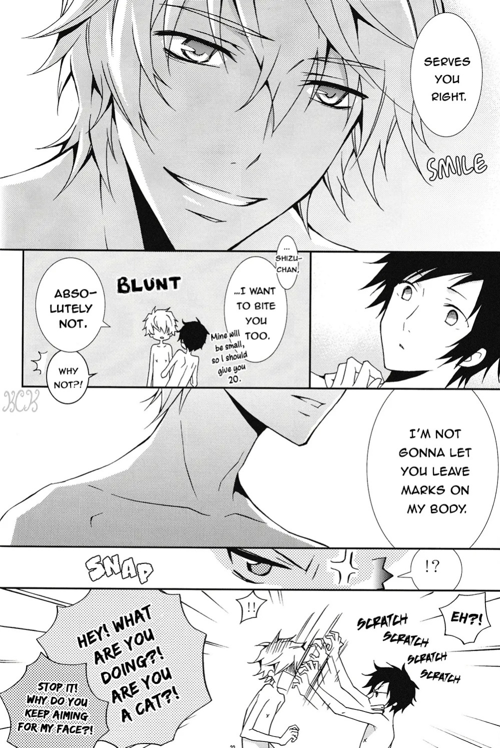 [Keenism] Please, Be Careful About Romance -- Durarara dj [Eng] {KCK-Amateur Scans}