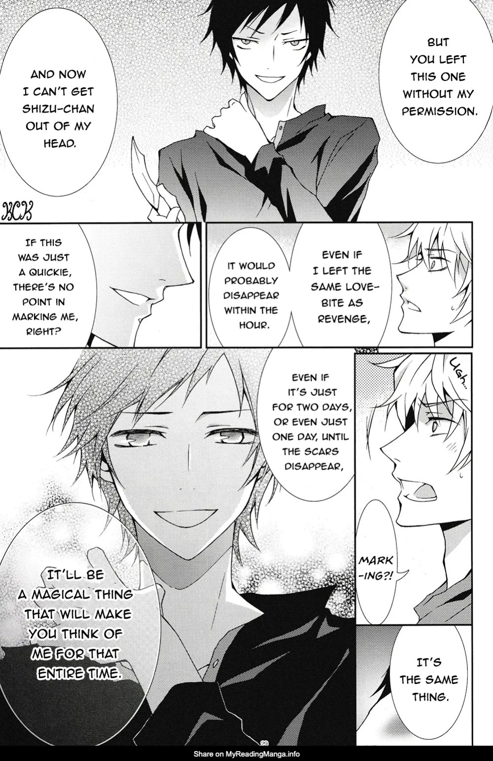 [Keenism] Please, Be Careful About Romance -- Durarara dj [Eng] {KCK-Amateur Scans}