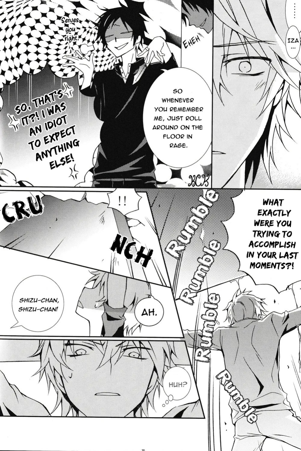 [Keenism] Please, Be Careful About Romance -- Durarara dj [Eng] {KCK-Amateur Scans}