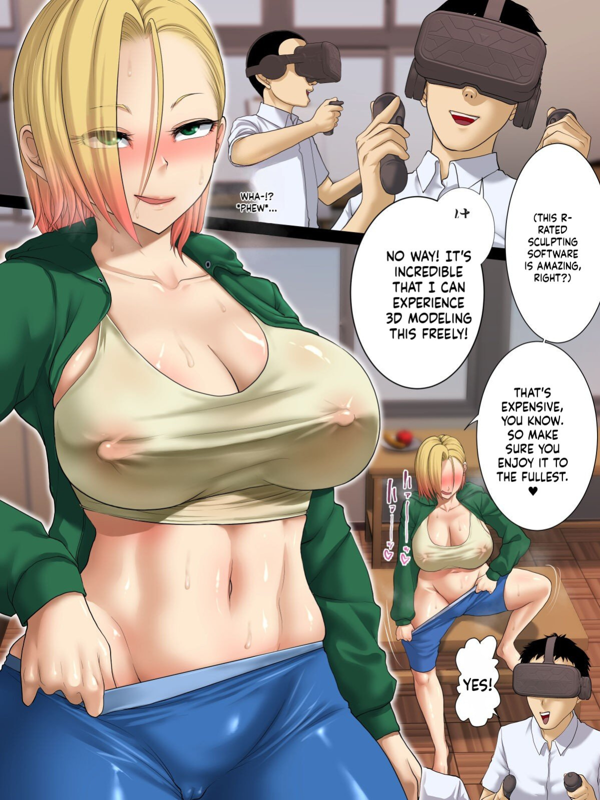 [Studio TAGATA (よんたろう)] Motoyan Bijutsu Kyoushi no Tokushu Seiheki | The unusual sexual fetishes of a former delinquent turned art teacher [part 1] (MTL)