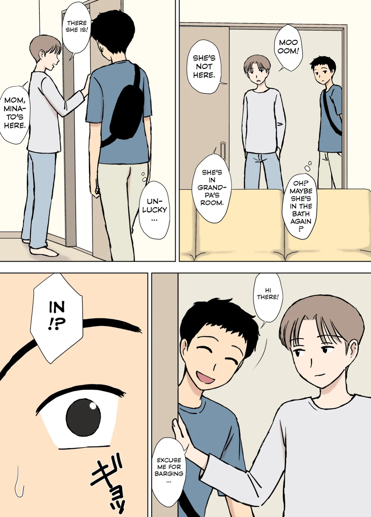 [Urakan] Boku ga Shiranakatta Mama to Jii-chan no Koto | Things I didn't Know Between Mom And Grandpa [English]