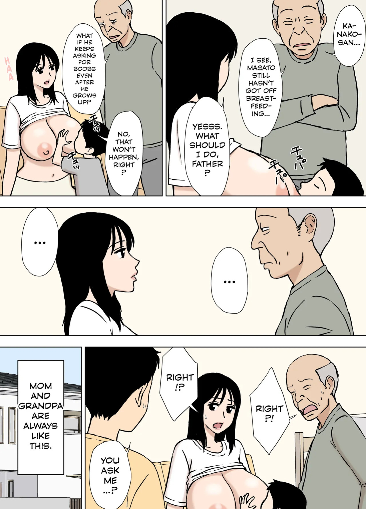 [Urakan] Boku ga Shiranakatta Mama to Jii-chan no Koto | Things I didn't Know Between Mom And Grandpa [English]