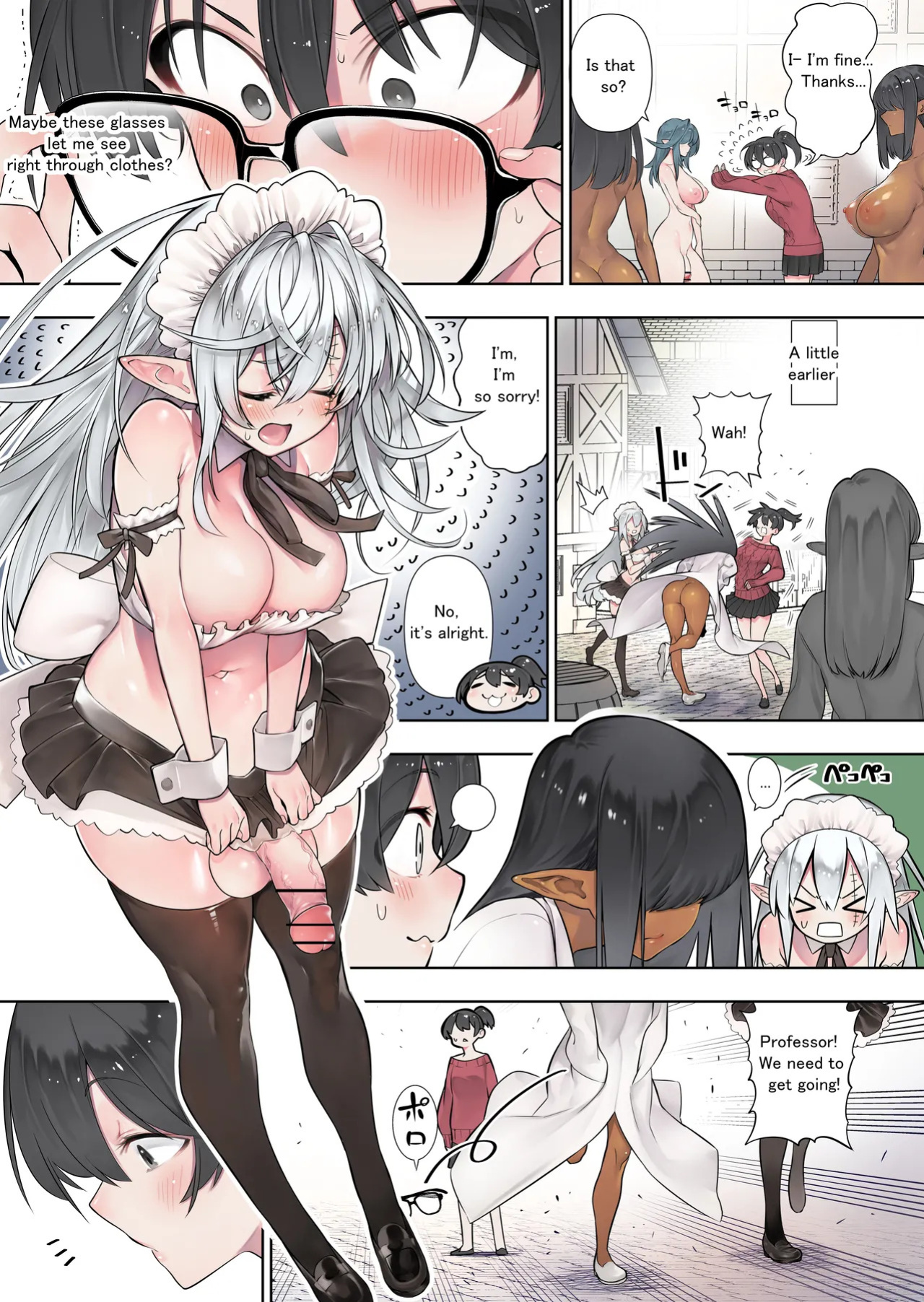 [Kawakami Masaki] Futanari no Elf (English) [ongoing]