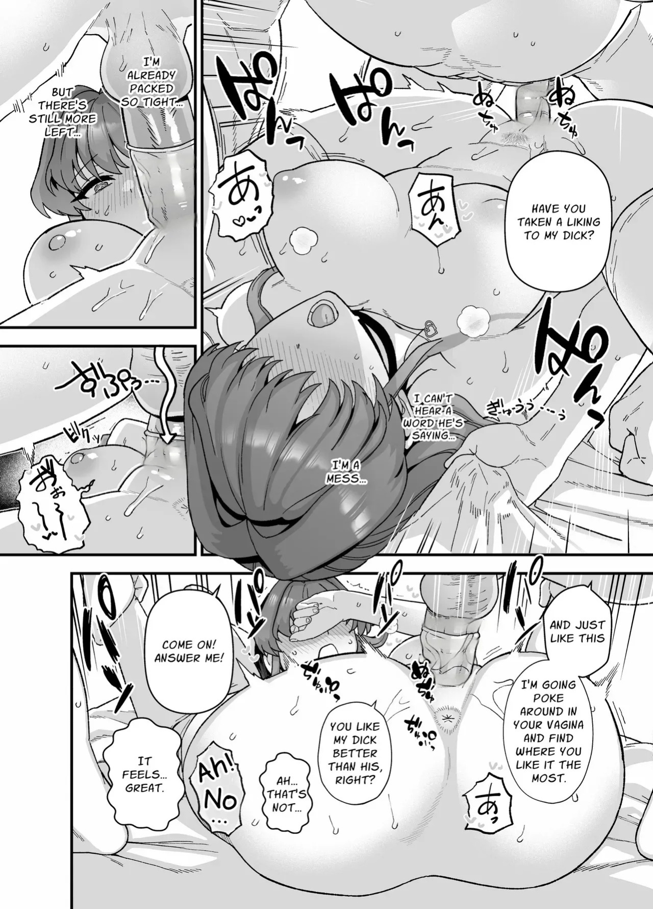 [Mochinchi (Mo)] Netorase Trial Boku no Tame ni Neru Kanojo | Cuckold Trial: My girlfriend cheats on me for my sake [English] [Guesswork] [Decensored] [Digital]
