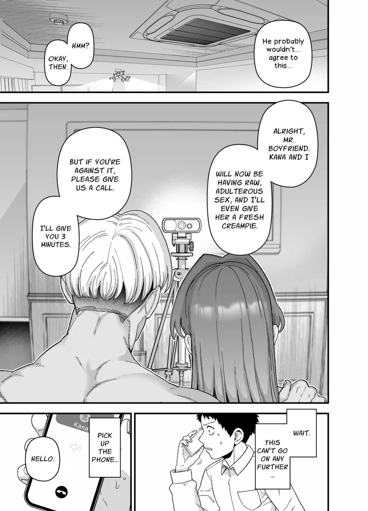 [Mochinchi (Mo)] Netorase Trial Boku no Tame ni Neru Kanojo | Cuckold Trial: My girlfriend cheats on me for my sake [English] [Guesswork] [Decensored] [Digital]