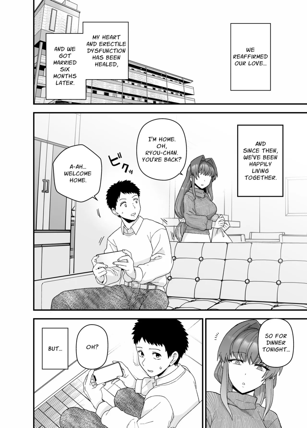 [Mochinchi (Mo)] Netorase Trial Boku no Tame ni Neru Kanojo | Cuckold Trial: My girlfriend cheats on me for my sake [English] [Guesswork] [Decensored] [Digital]