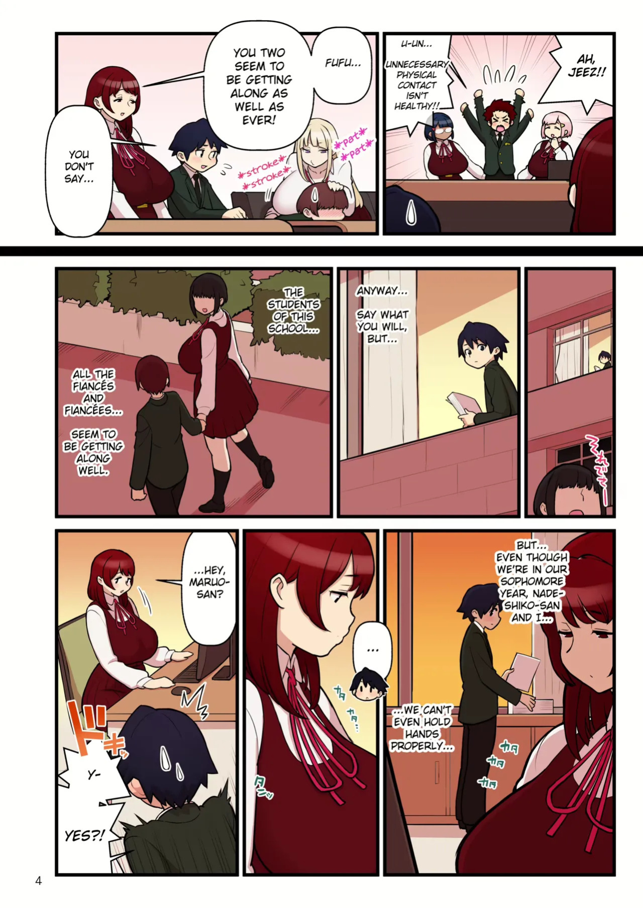 [Kakuzatou] Iinazuke Gakuen FILE: 01 "Hajimete Soine" Hen | Fiance(e) Academy FILE: 01 "First Time Sleeping Over" + Iinazuke Gakuen FILE: 02 "Futatabi Yuwaku" Hen | The Fiancé Academy FILE: 02 "Second Seduction" [English]