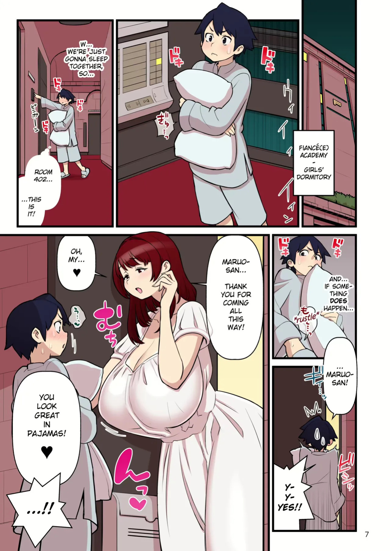 [Kakuzatou] Iinazuke Gakuen FILE: 01 "Hajimete Soine" Hen | Fiance(e) Academy FILE: 01 "First Time Sleeping Over" + Iinazuke Gakuen FILE: 02 "Futatabi Yuwaku" Hen | The Fiancé Academy FILE: 02 "Second Seduction" [English]