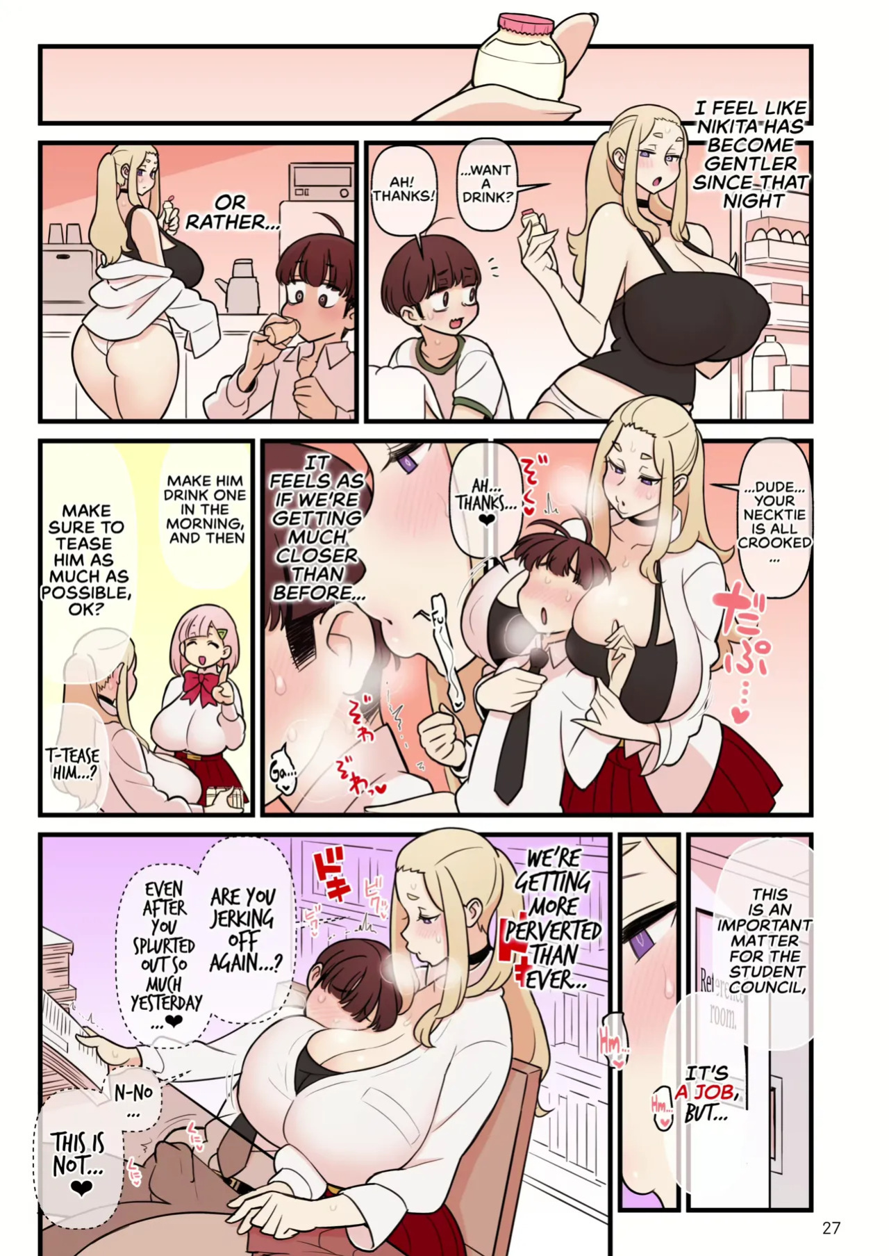 [Kakuzatou] Iinazuke Gakuen FILE: 01 "Hajimete Soine" Hen | Fiance(e) Academy FILE: 01 "First Time Sleeping Over" + Iinazuke Gakuen FILE: 02 "Futatabi Yuwaku" Hen | The Fiancé Academy FILE: 02 "Second Seduction" [English]