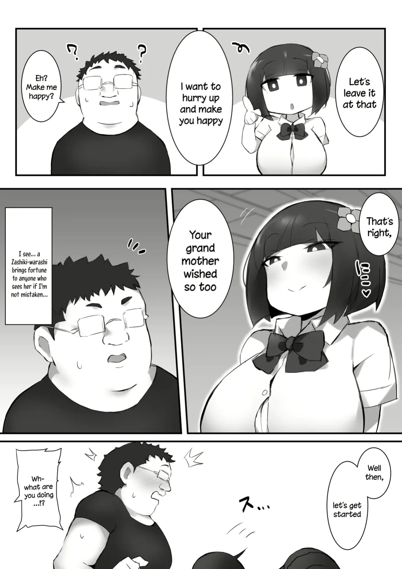 [Mittsuman] Tsukushitagari no Zashikiwarashi | The Zashiki-Warashi Wants to Devote Herself [English]