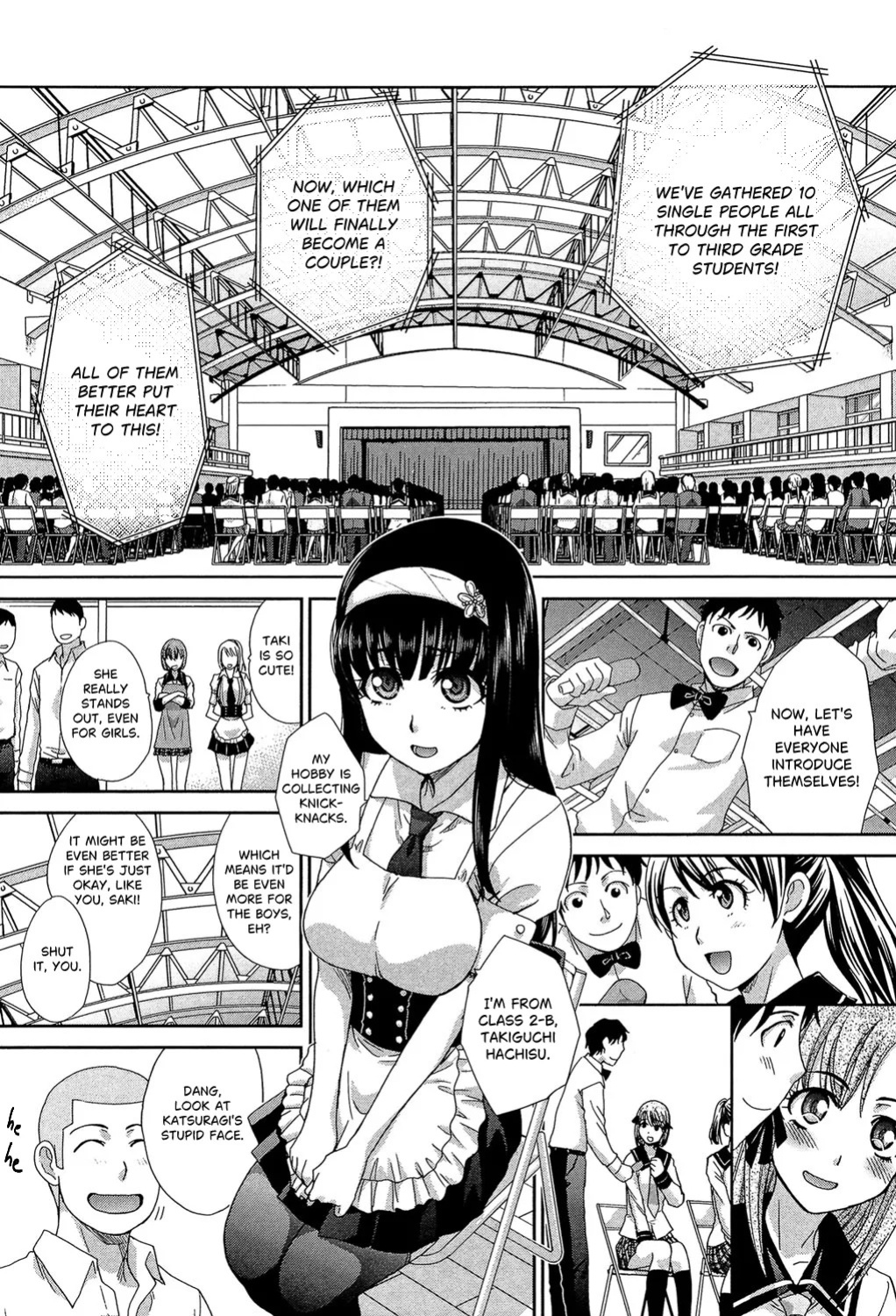[Itaba Hiroshi] Ikisuki na Kanojo Ch. 3 (Okasaretai Kanojo) [English] [castor translates things] [Digital]