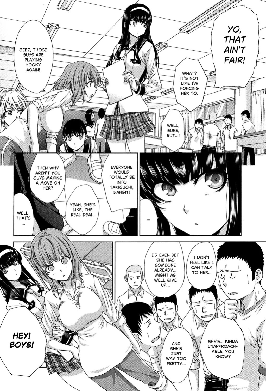 [Itaba Hiroshi] Ikisuki na Kanojo Ch. 1 (Okasaretai Kanojo) [English] [castor translates things] [Digital]