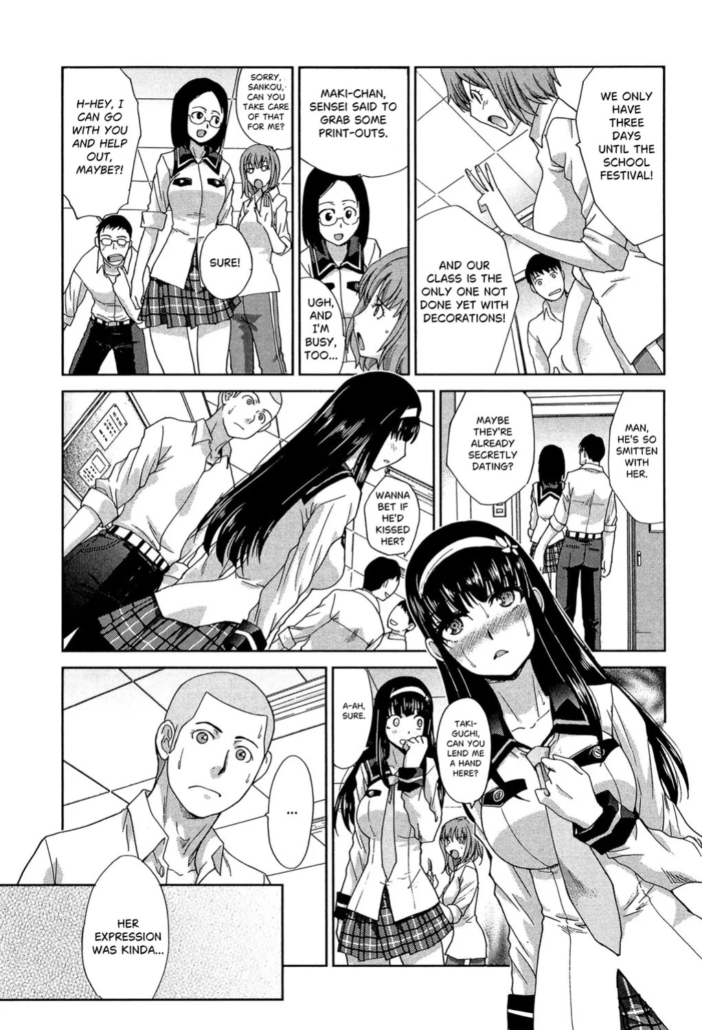 [Itaba Hiroshi] Ikisuki na Kanojo Ch. 1 (Okasaretai Kanojo) [English] [castor translates things] [Digital]