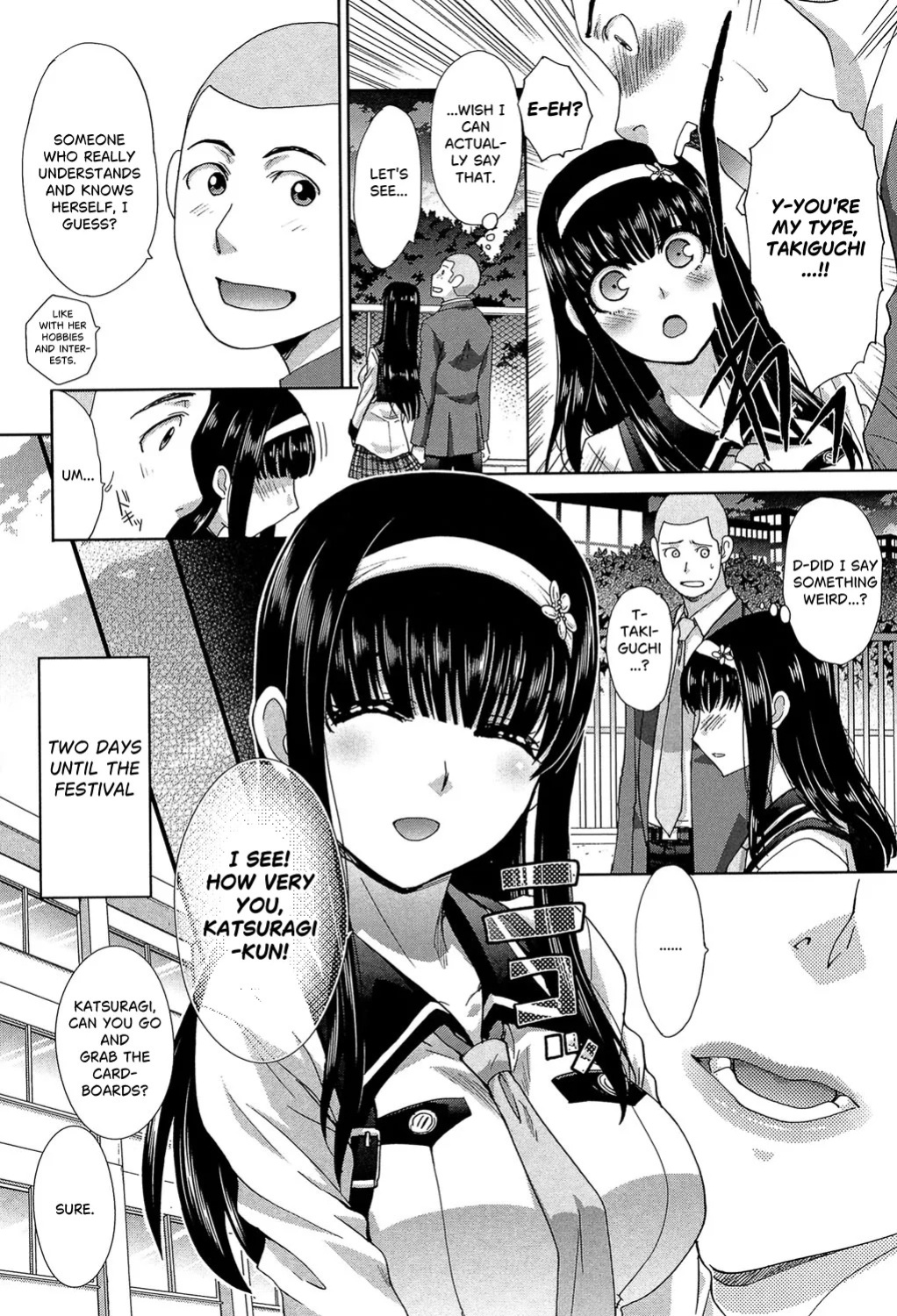 [Itaba Hiroshi] Ikisuki na Kanojo Ch. 1 (Okasaretai Kanojo) [English] [castor translates things] [Digital]