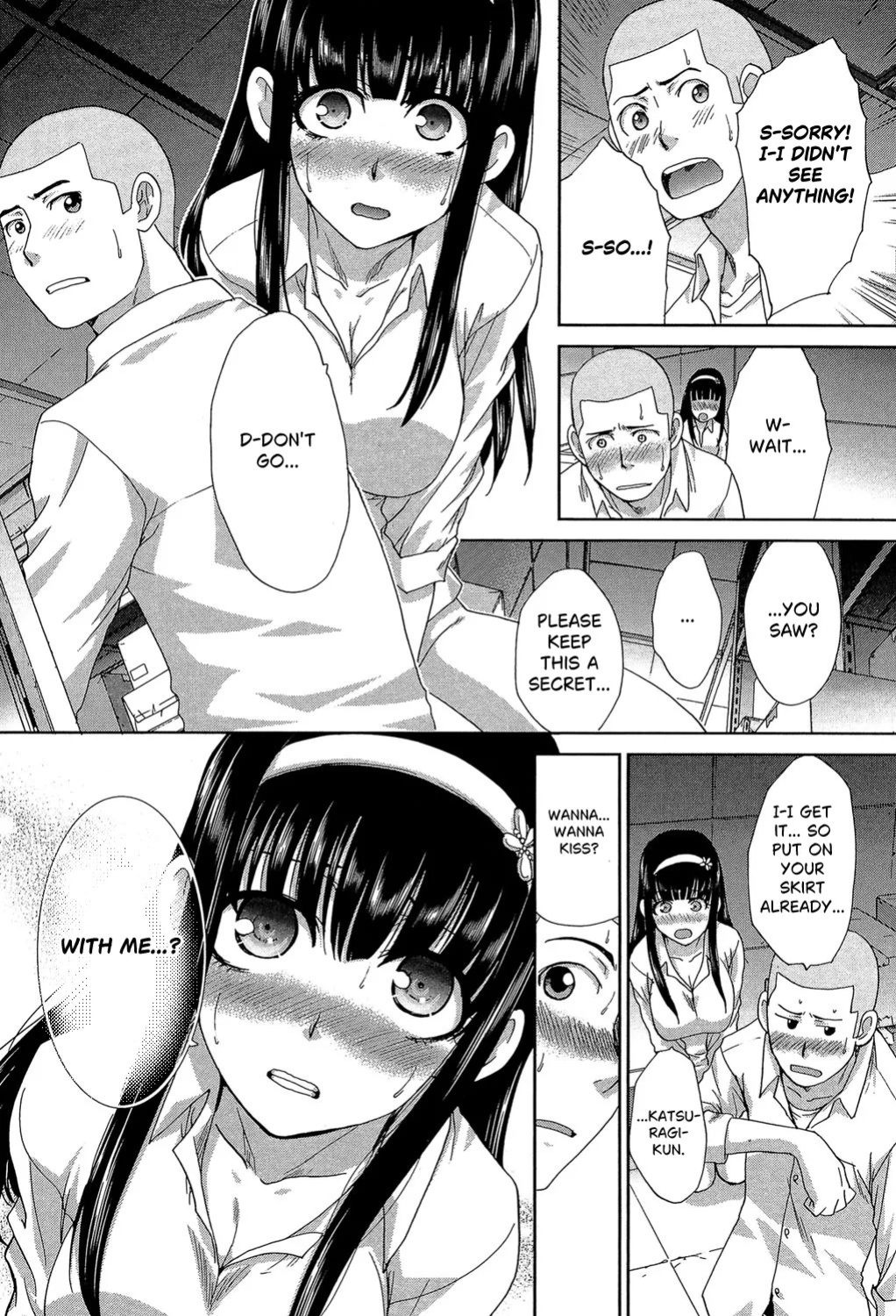 [Itaba Hiroshi] Ikisuki na Kanojo Ch. 1 (Okasaretai Kanojo) [English] [castor translates things] [Digital]