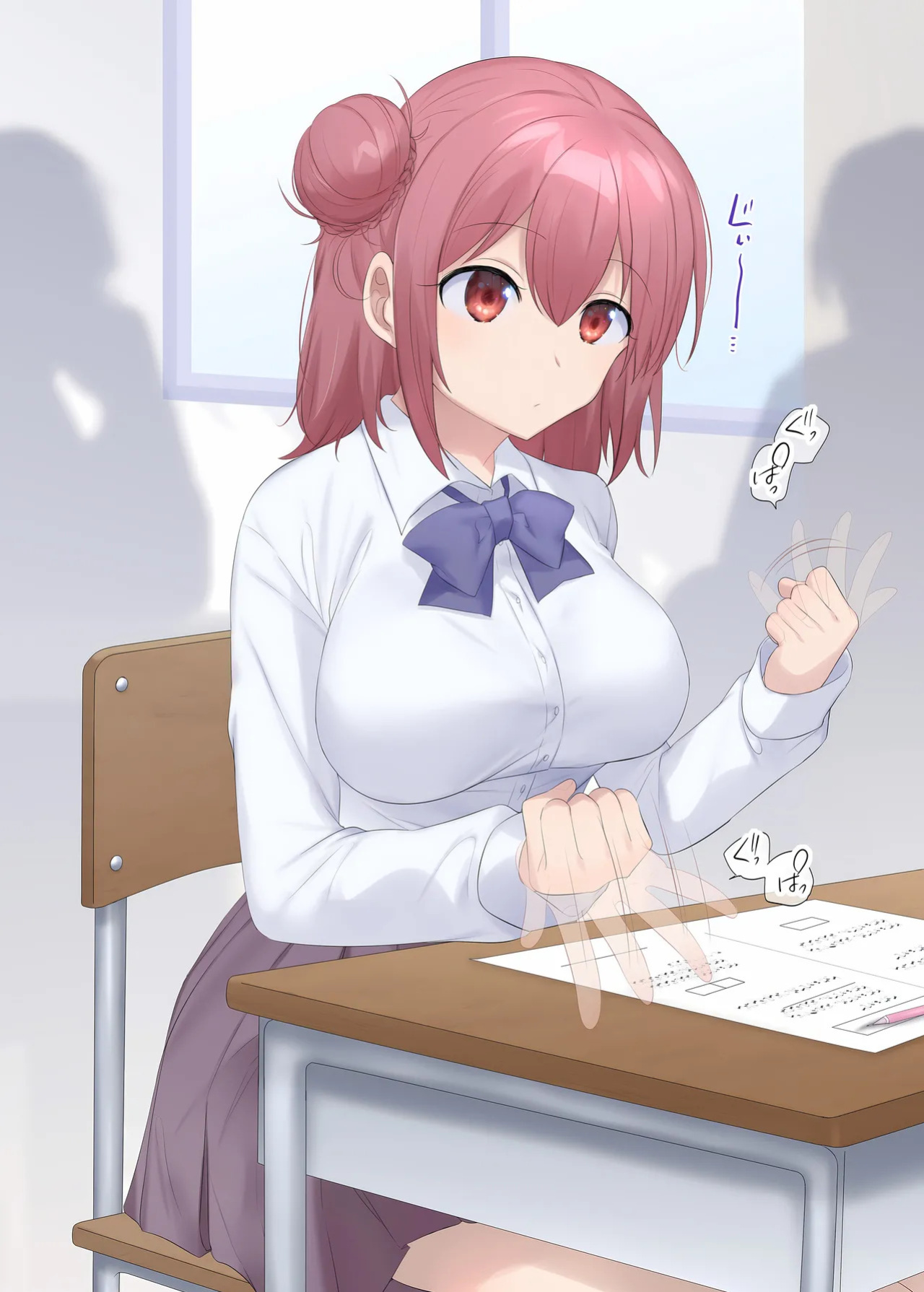 [Hiiragi Popura] Tesuto-chū ni hyōi sareta onna no ko no…♡ | A Girl Who Got Possessed During a Test…♡ (TS sakuhin baraethi pakku! nyotai ka＆ hyouietc…＋α) [English] [Maika]