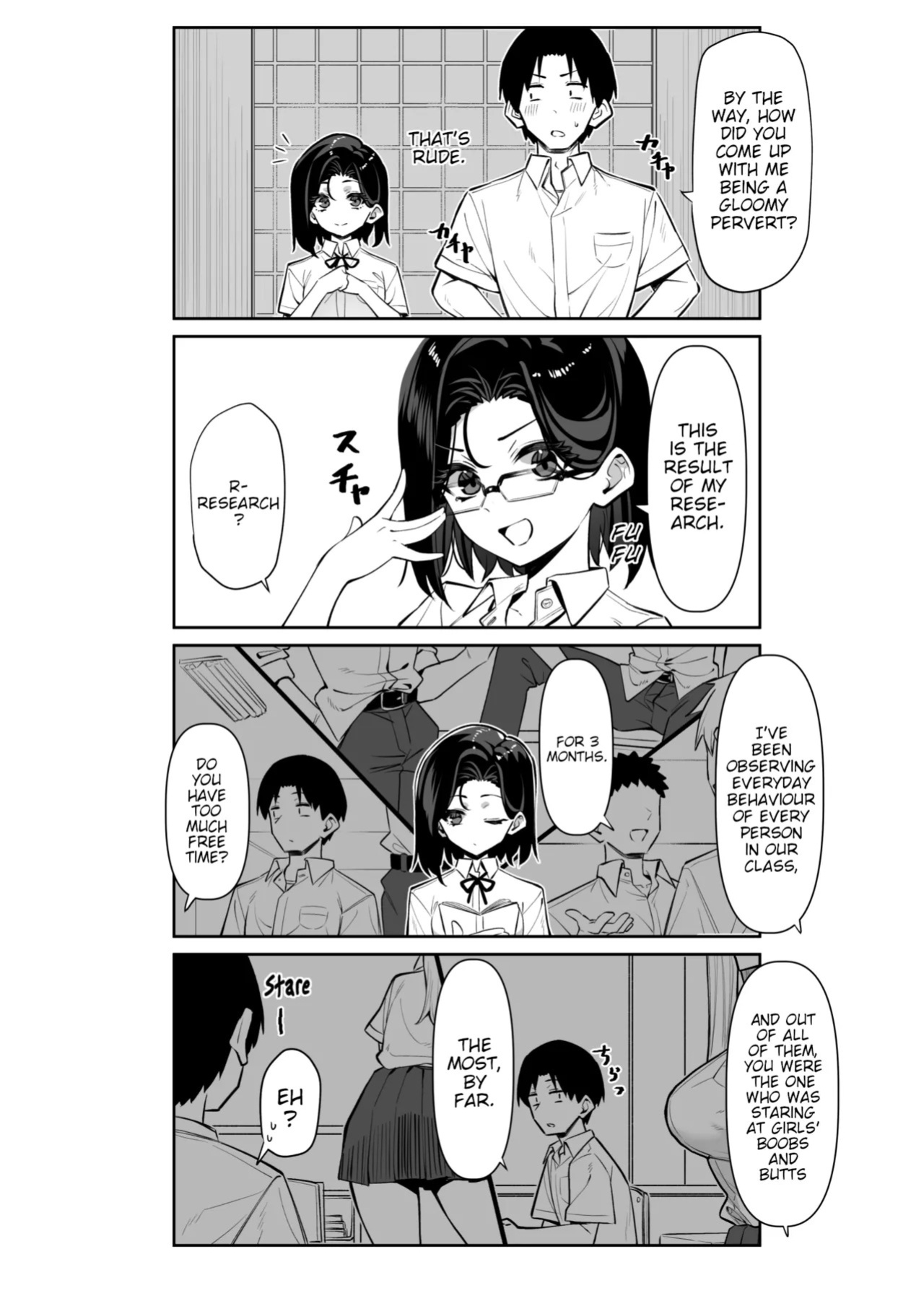[MM] Yuutousei ni Onanie o Miseru Hanashi | A Story About Showing My Masturbation To An Honor Student [Ongoing].[English] [Poranya]