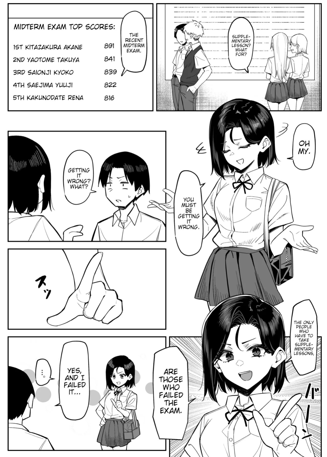 [MM] Yuutousei ni Onanie o Miseru Hanashi | A Story About Showing My Masturbation To An Honor Student [Ongoing].[English] [Poranya]