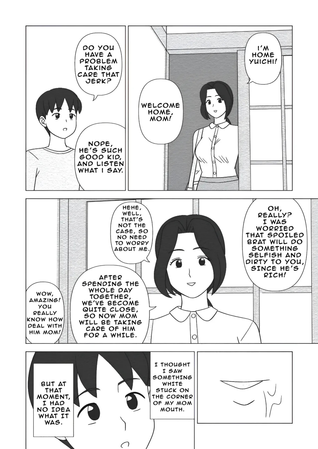Obouchama no Seishori Dougu ni Sareta Boku no Haha
