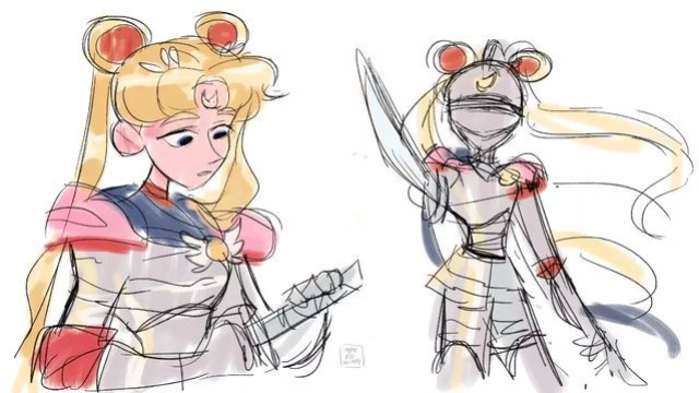Sailor moon art compilation