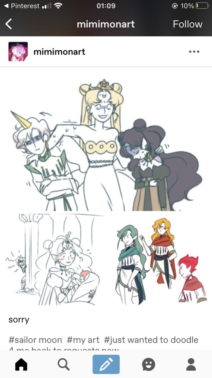 Sailor moon art compilation