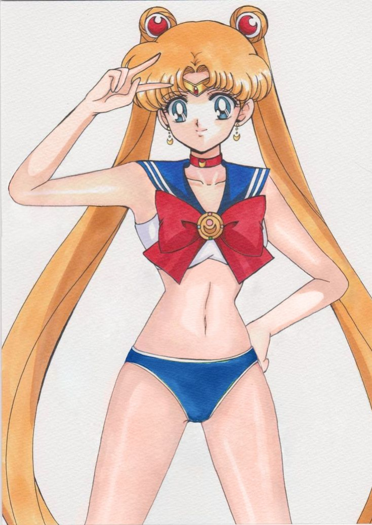 Sailor moon art compilation