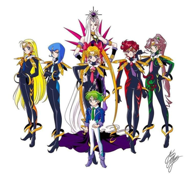 Sailor moon art compilation
