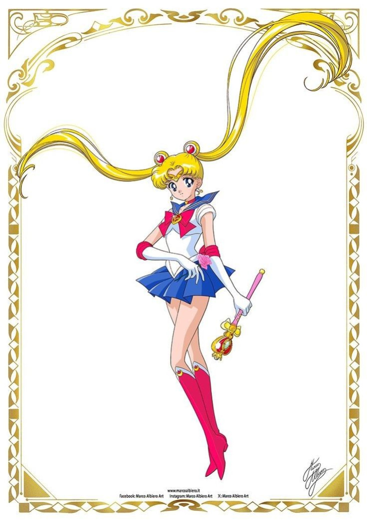 Sailor moon art compilation