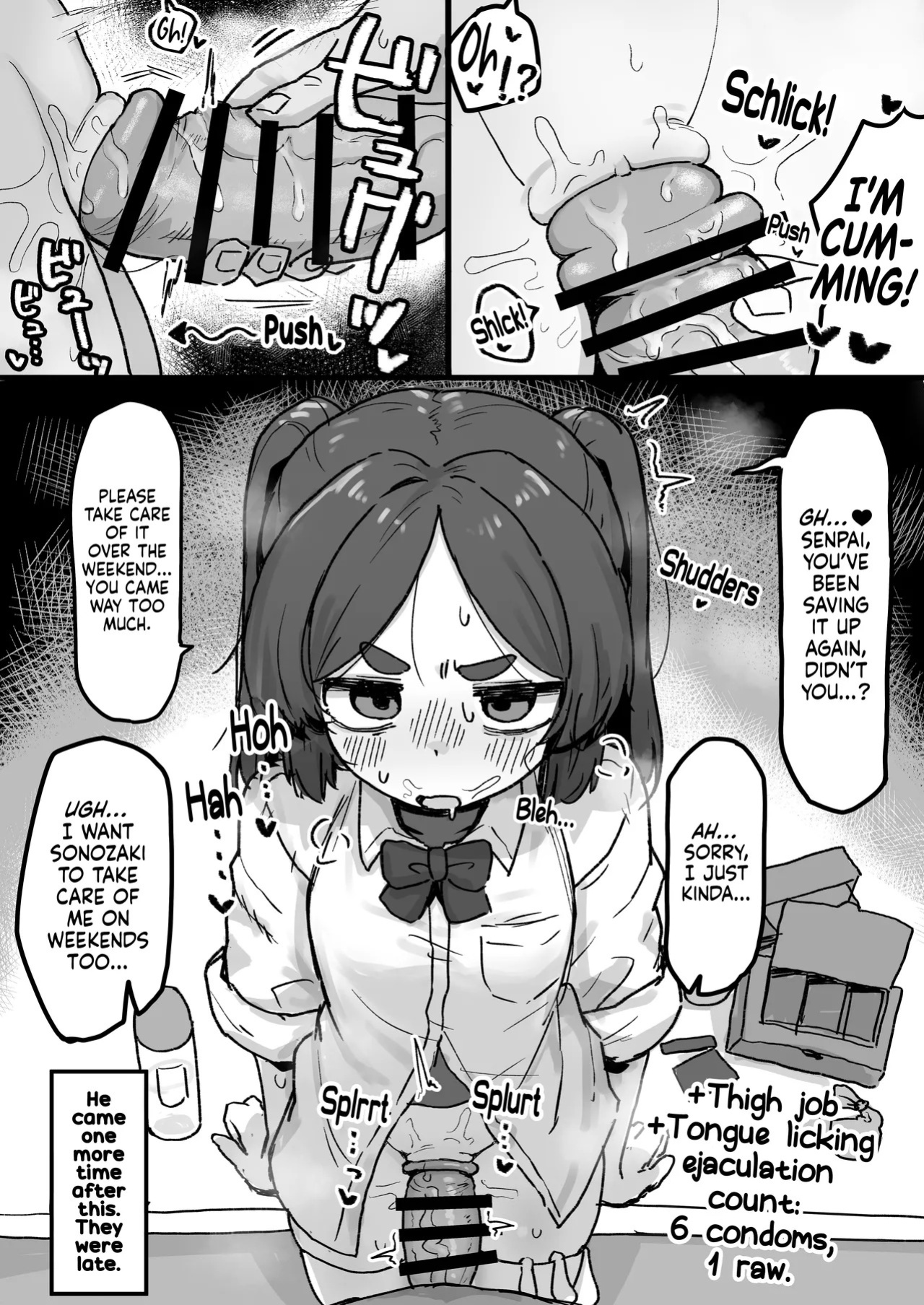 [Dobepopon] ○Shori Gakari-chan | Sexual Relief-chan [English] [NudeSalad] [Ongoing]