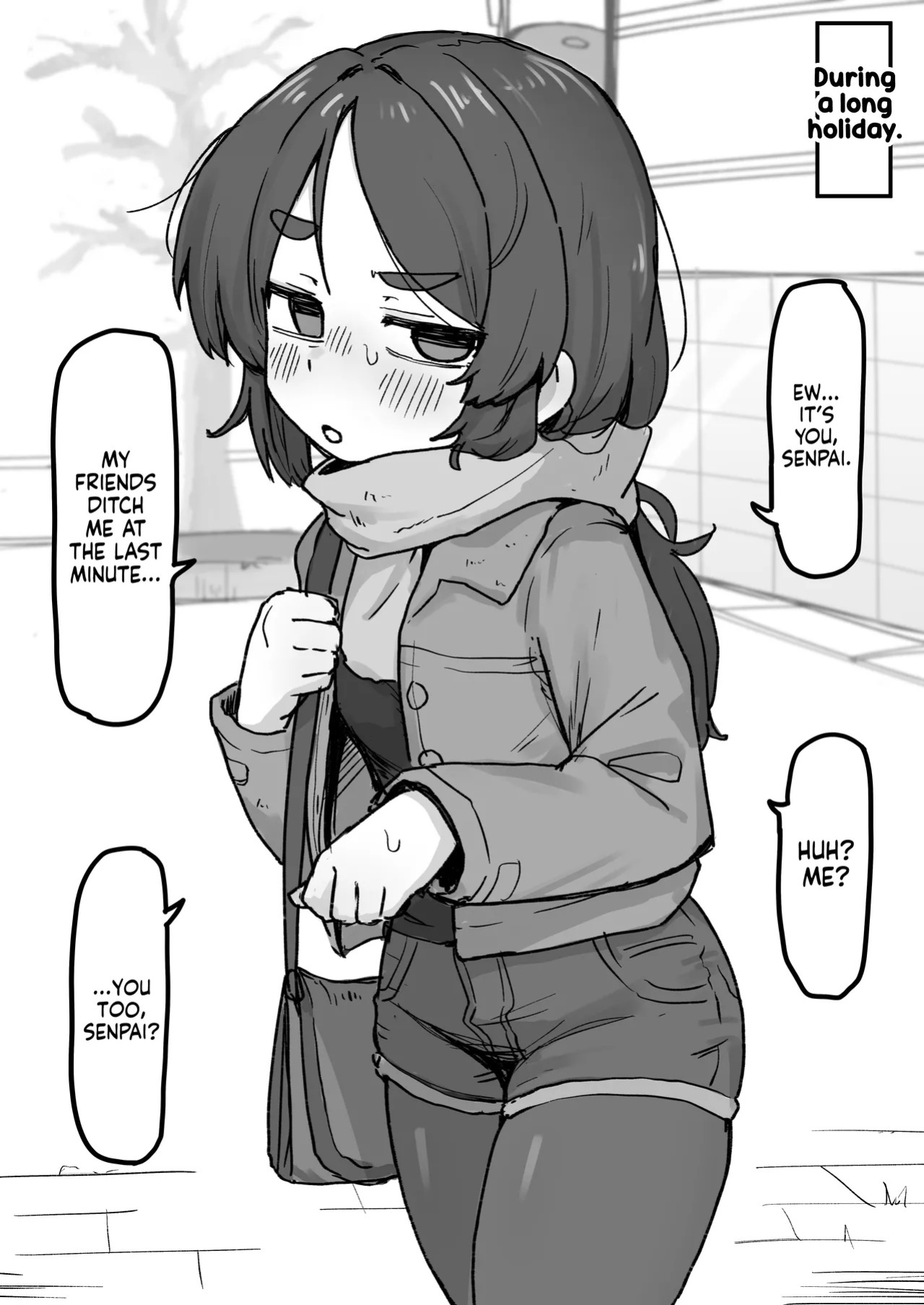 [Dobepopon] ○Shori Gakari-chan | Sexual Relief-chan [English] [NudeSalad] [Ongoing]