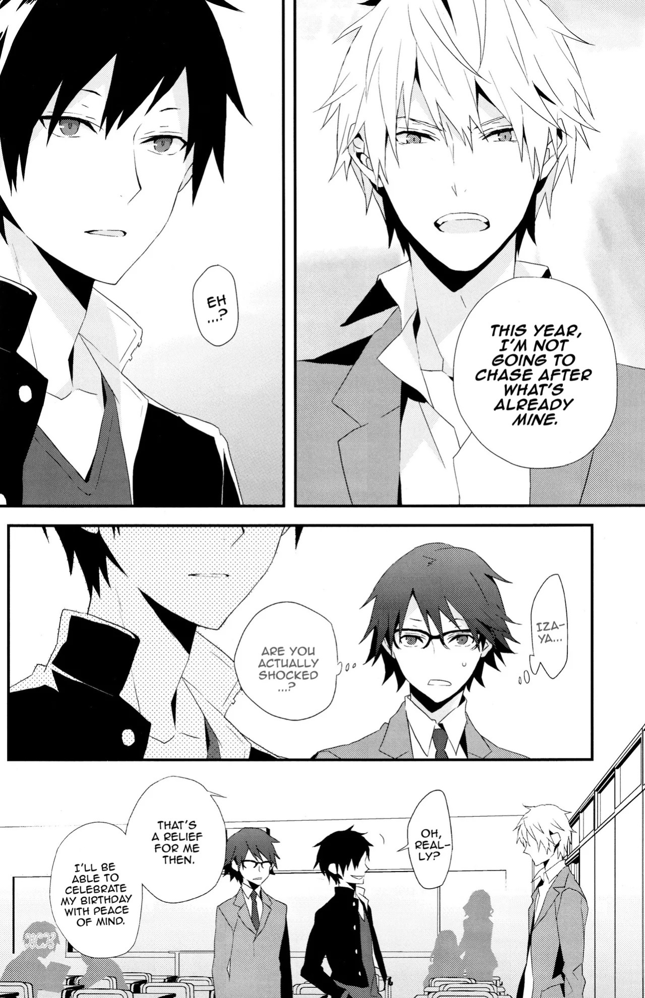 [Fujimaru-Inumog] HPB! -- durarara dj [ENG] {KCK-Amateur Scans}