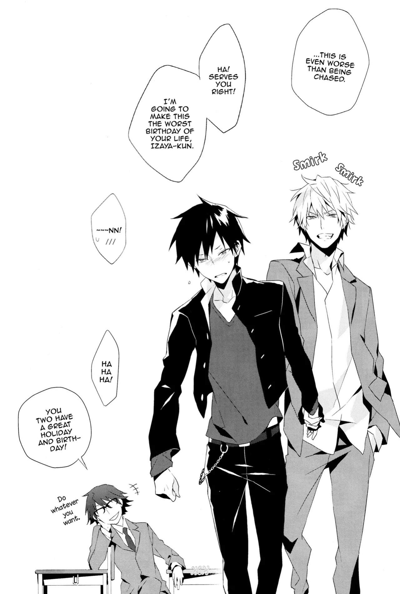 [Fujimaru-Inumog] HPB! -- durarara dj [ENG] {KCK-Amateur Scans}