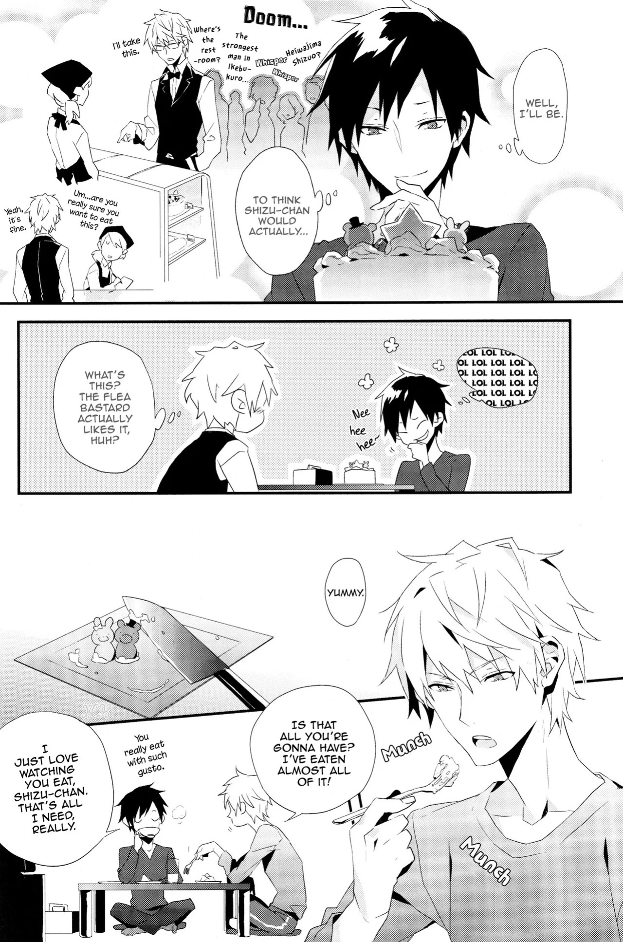 [Fujimaru-Inumog] HPB! -- durarara dj [ENG] {KCK-Amateur Scans}