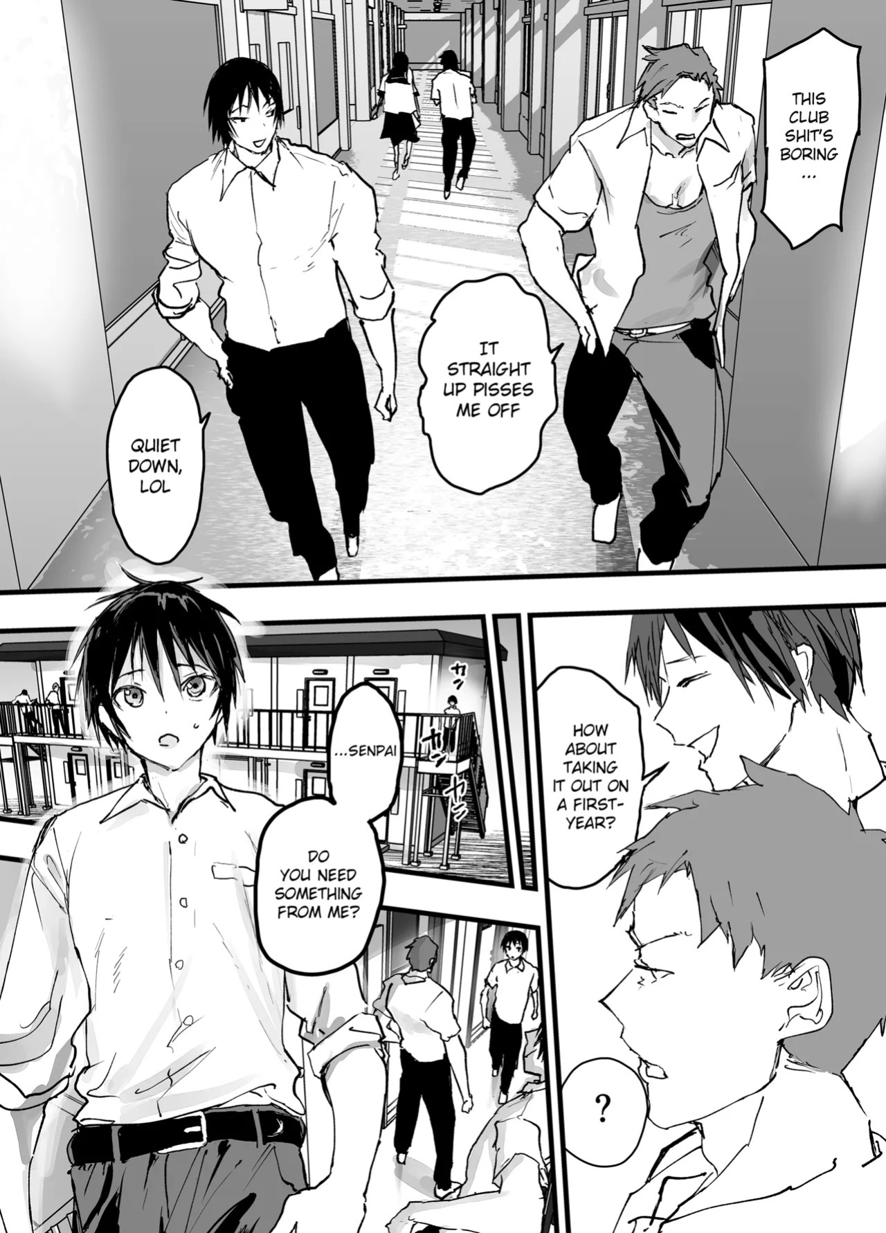 [AOQLO (orukoa)] Bukatsu no Kowai Senpai no Niku Benki ni Saretemasu. Dekamara Rinkan Shiofuki Jigoku [English] {Chin²} [Digital]
