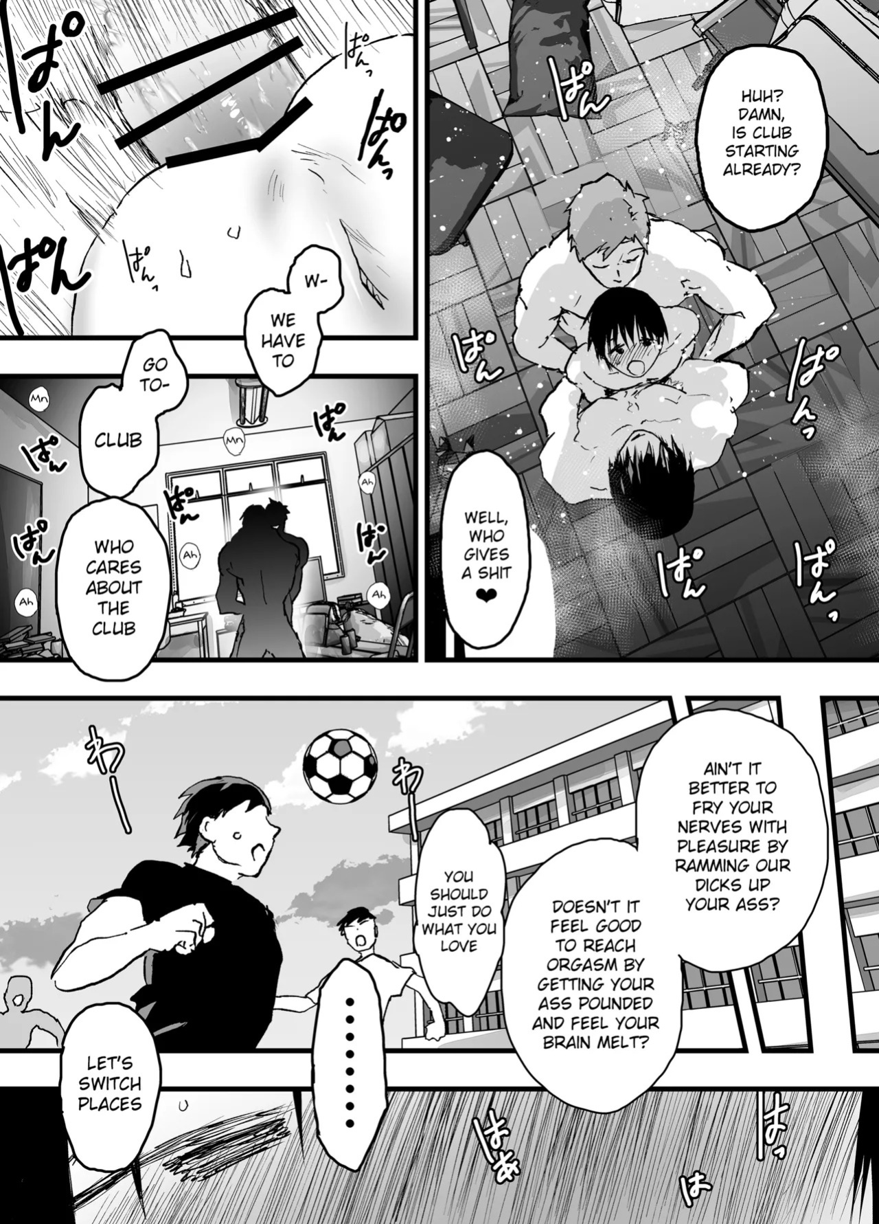 [AOQLO (orukoa)] Bukatsu no Kowai Senpai no Niku Benki ni Saretemasu. Dekamara Rinkan Shiofuki Jigoku [English] {Chin²} [Digital]