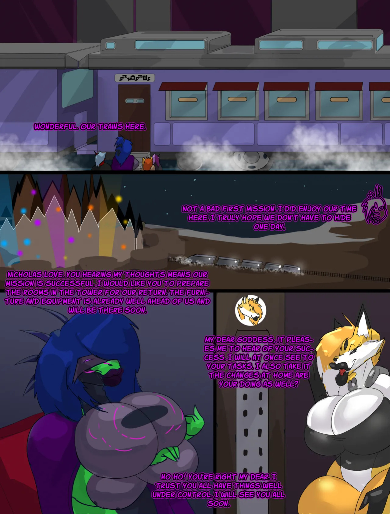 [TheBigBadWolf] Firedrive24 Comic: Rise of the Dark Goddess CHAPTER 4