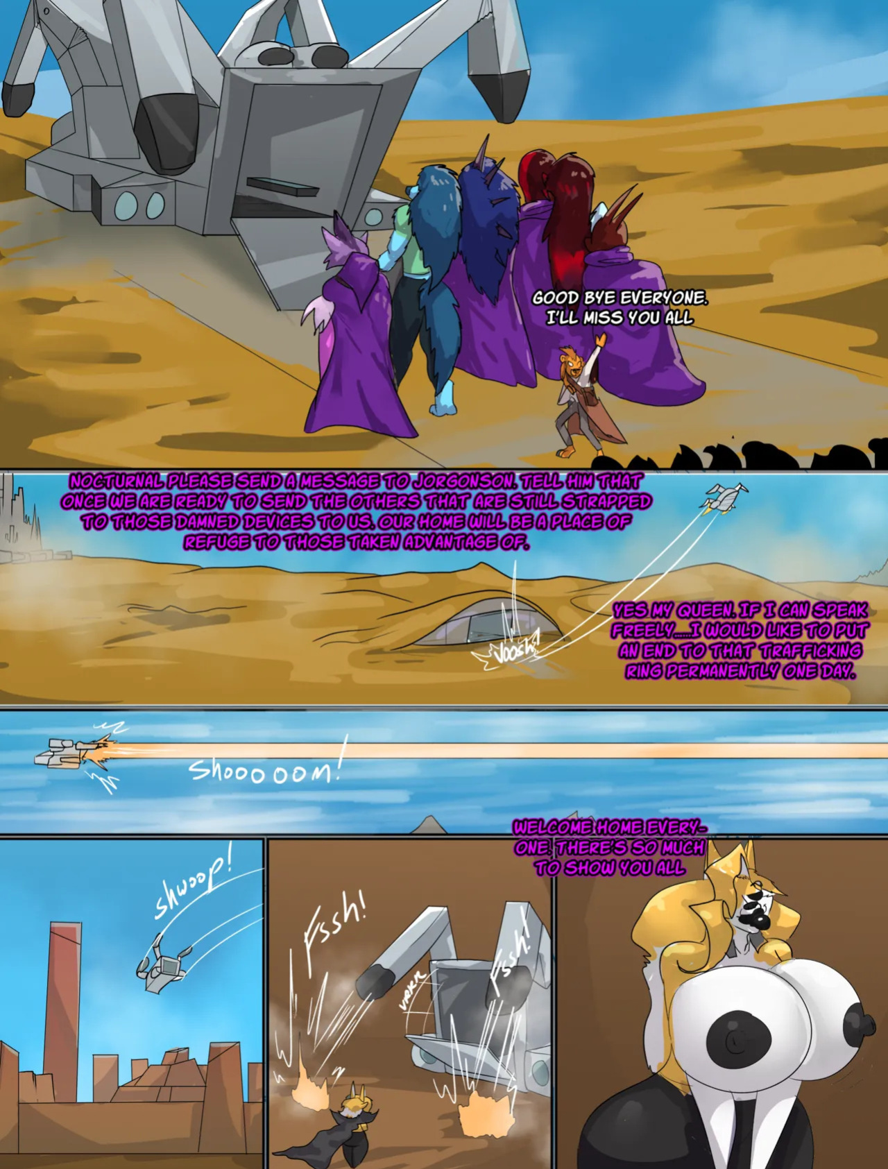 [TheBigBadWolf] Firedrive24 Comic: Rise of the Dark Goddess CHAPTER 4