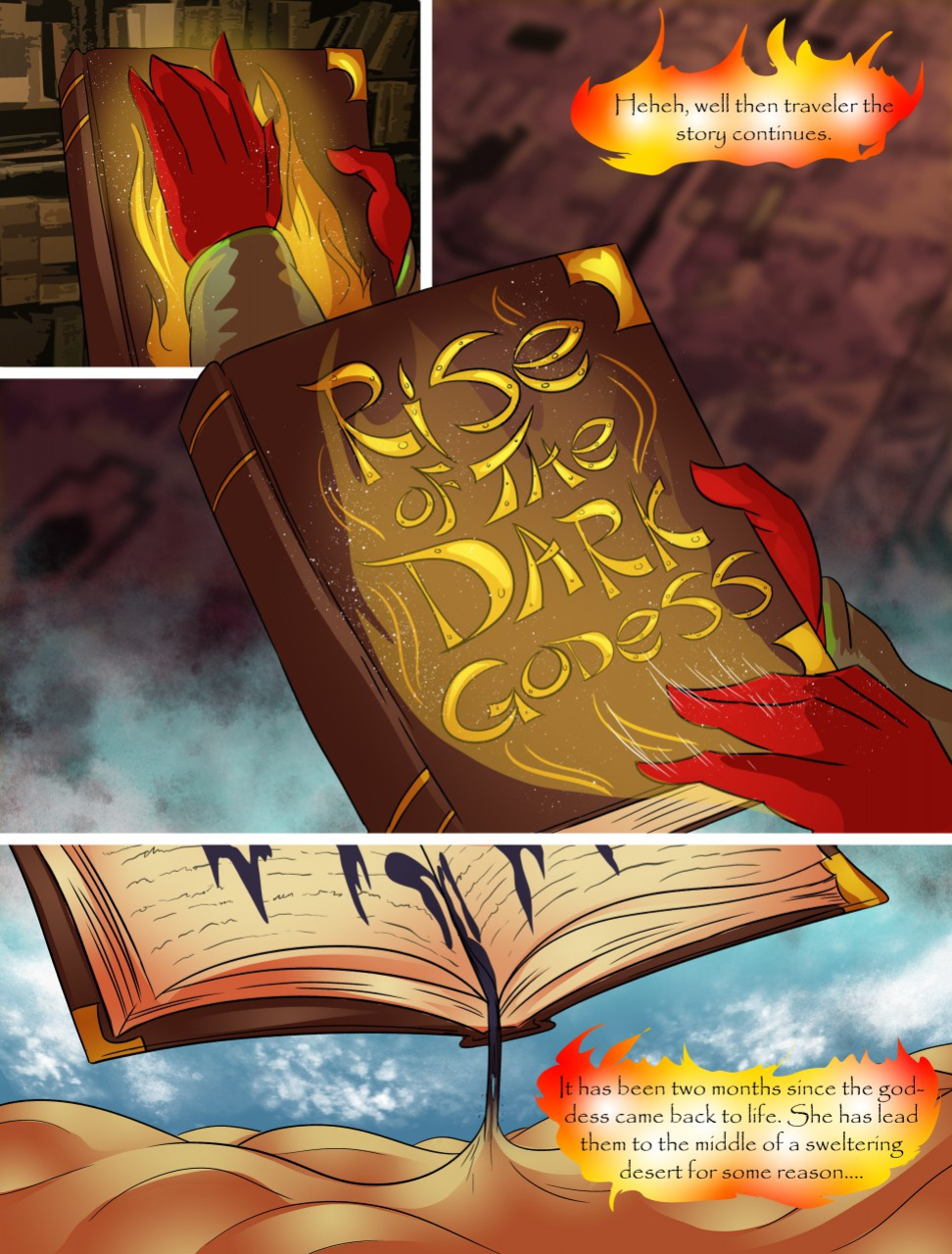 [Docter Awesome] Firedrive24 Comic: Rise of the Dark Goddess CH:1-4 (Ongoing)