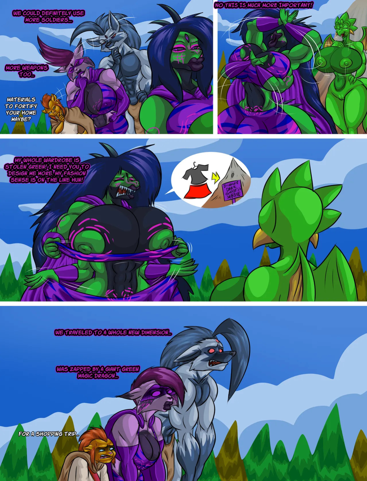 [Docter Awesome] Firedrive24 Comic: Rise of the Dark Goddess CH:1-4 (Ongoing)