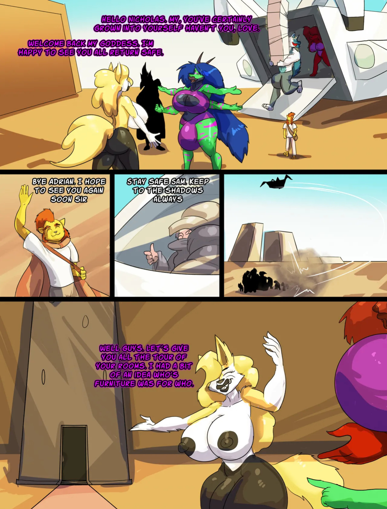 [Docter Awesome] Firedrive24 Comic: Rise of the Dark Goddess CH:1-4 (Ongoing)