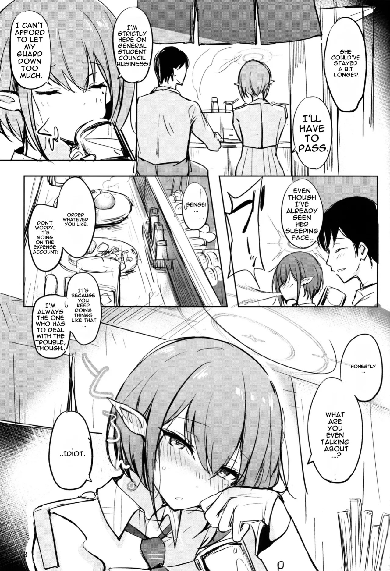 (C104) [Dream Halls! (Tsuzuri)] Chimei-teki na Kanojo (Blue Archive) [English]