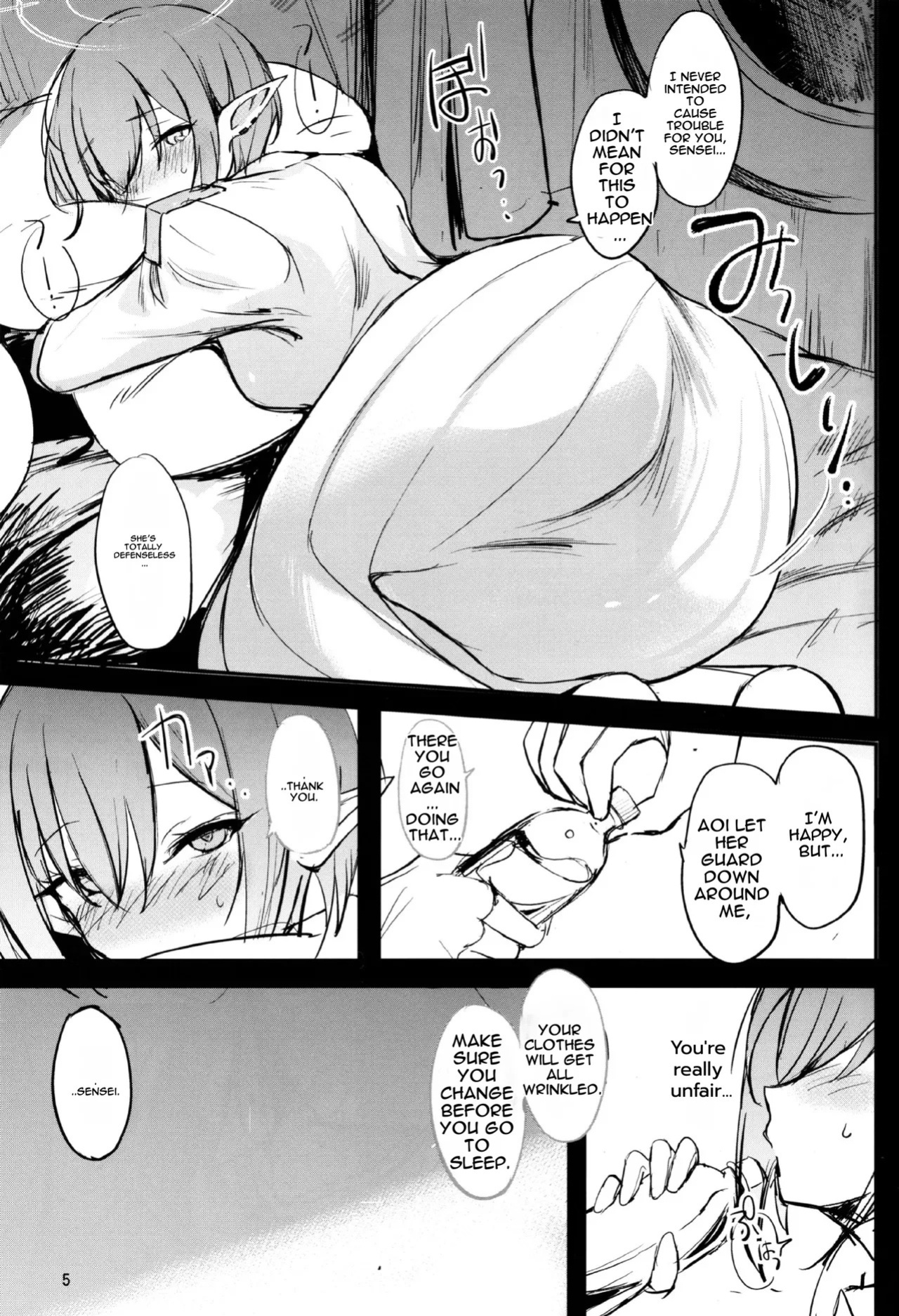 (C104) [Dream Halls! (Tsuzuri)] Chimei-teki na Kanojo (Blue Archive) [English]