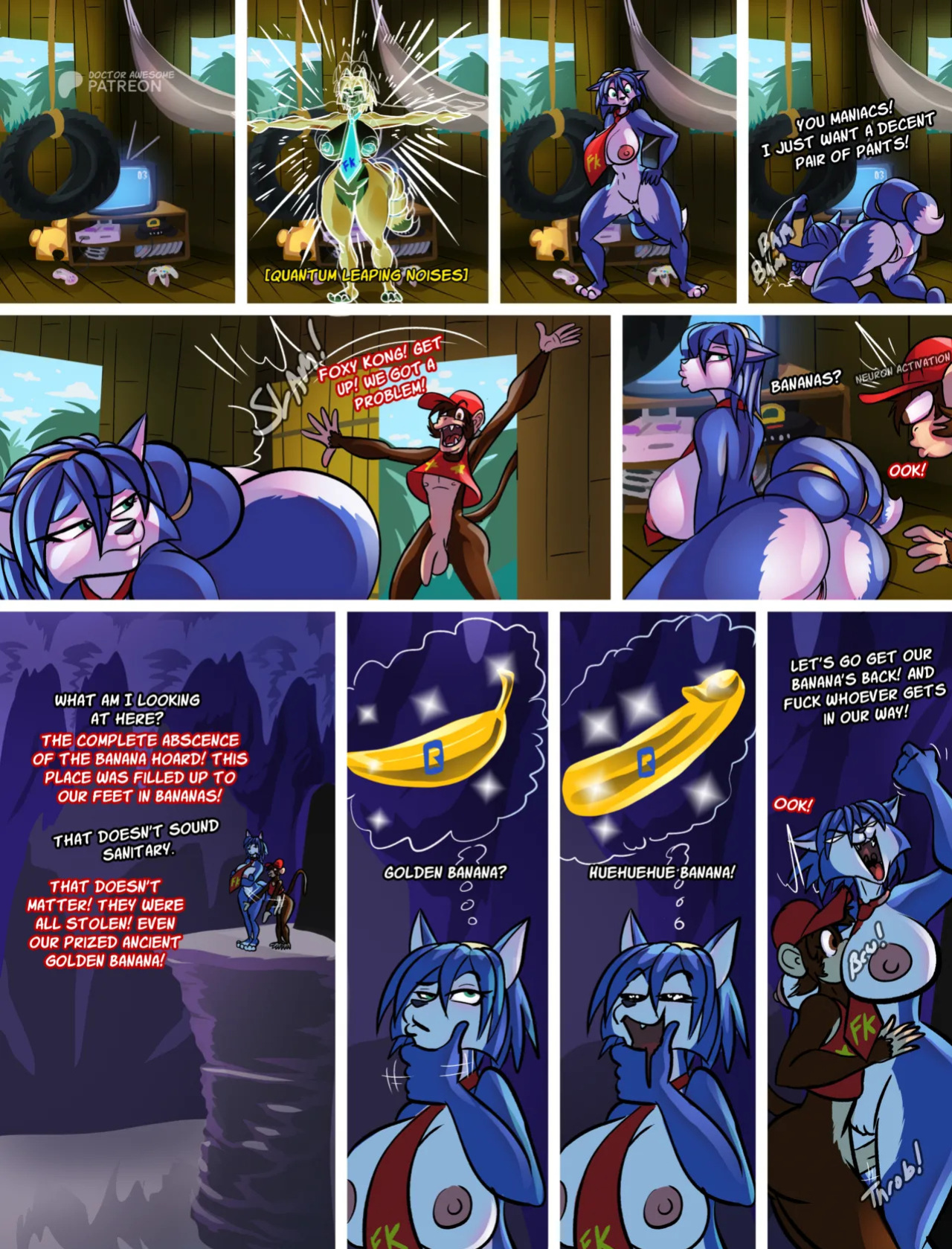 [Docter Awesome] Basque Comic: Krystal Fucks Up Ch.1-4 (Ongoing)