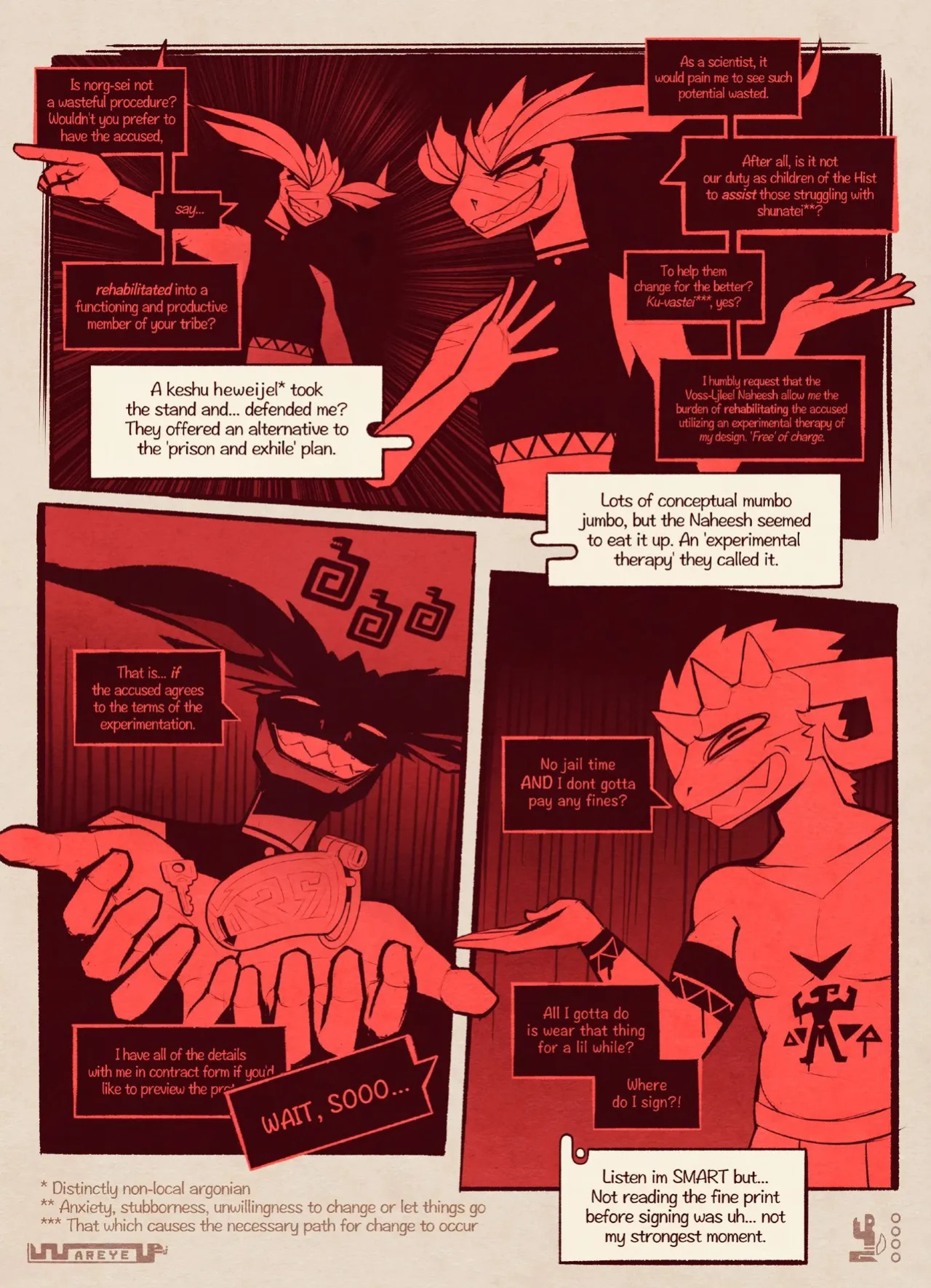 [Areye] Feminization Backstory