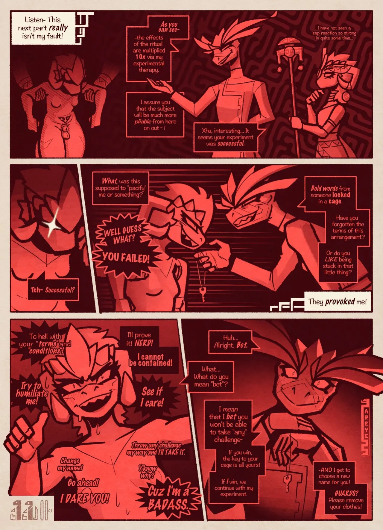 [Areye] Feminization Backstory
