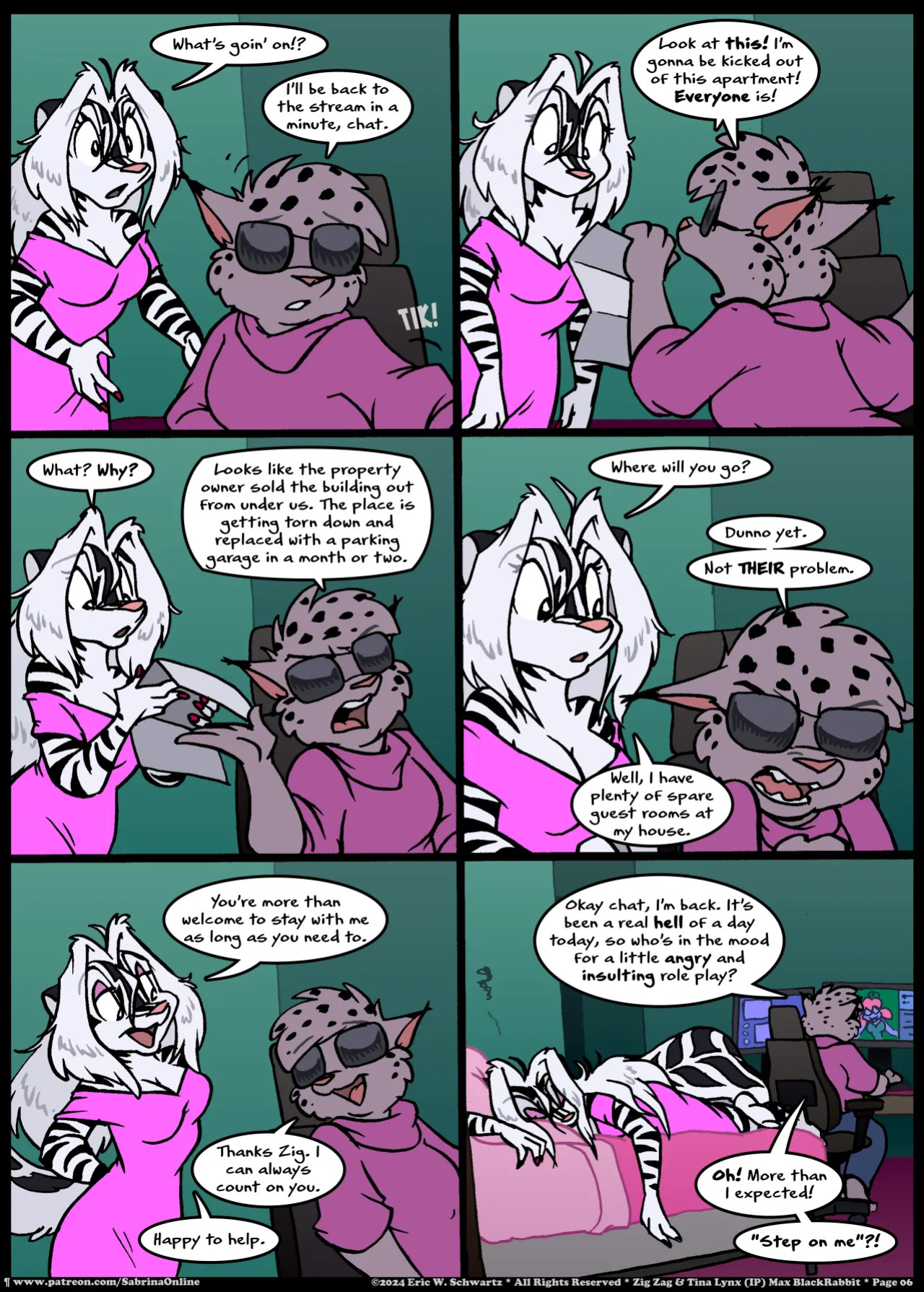 [Eric W. Schwartz] Sabrina Online - Stripes and Links