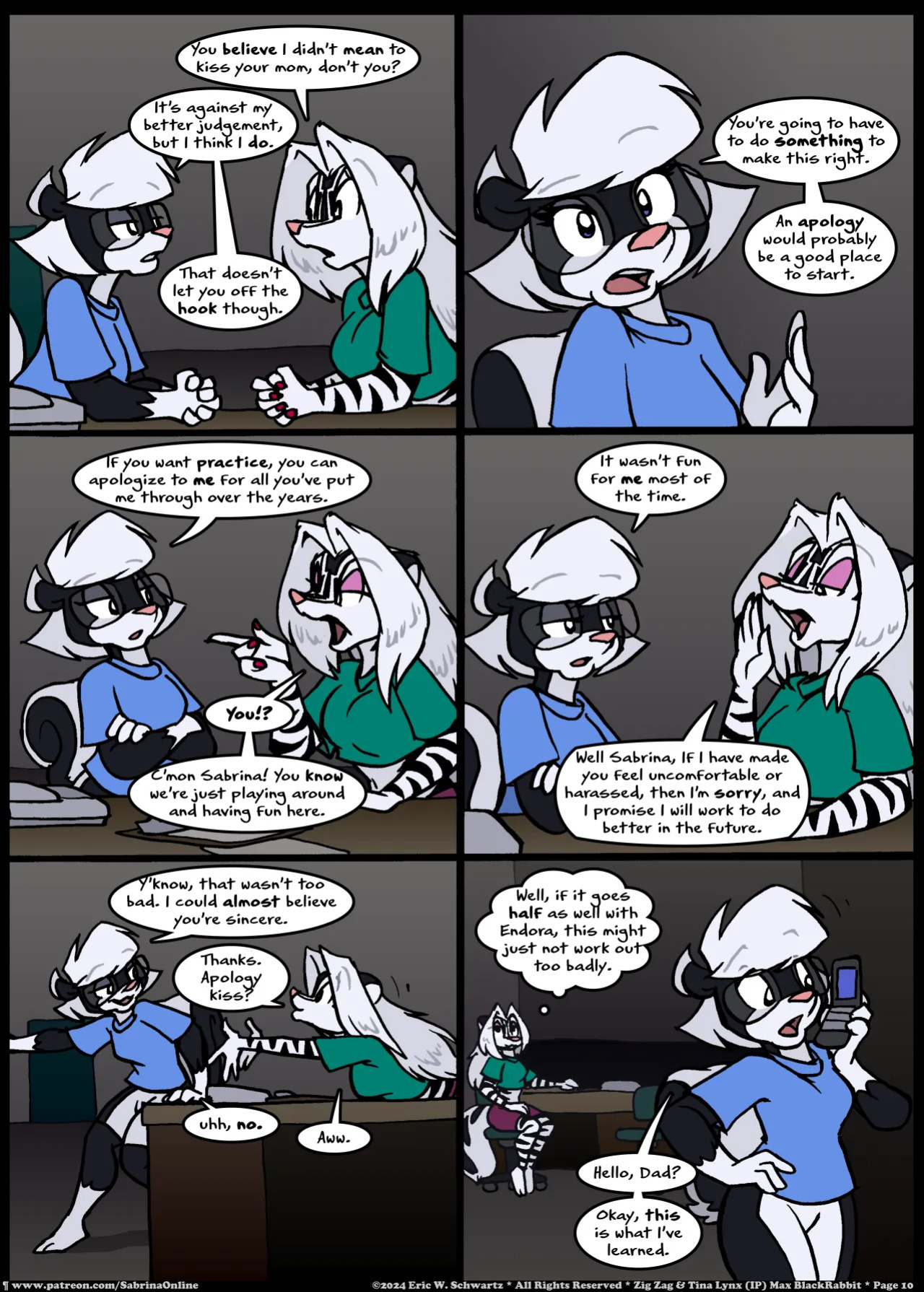 [Eric W. Schwartz] Sabrina Online - Stripes and Links