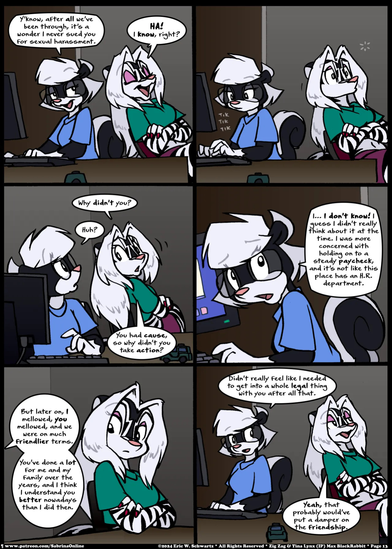 [Eric W. Schwartz] Sabrina Online - Stripes and Links