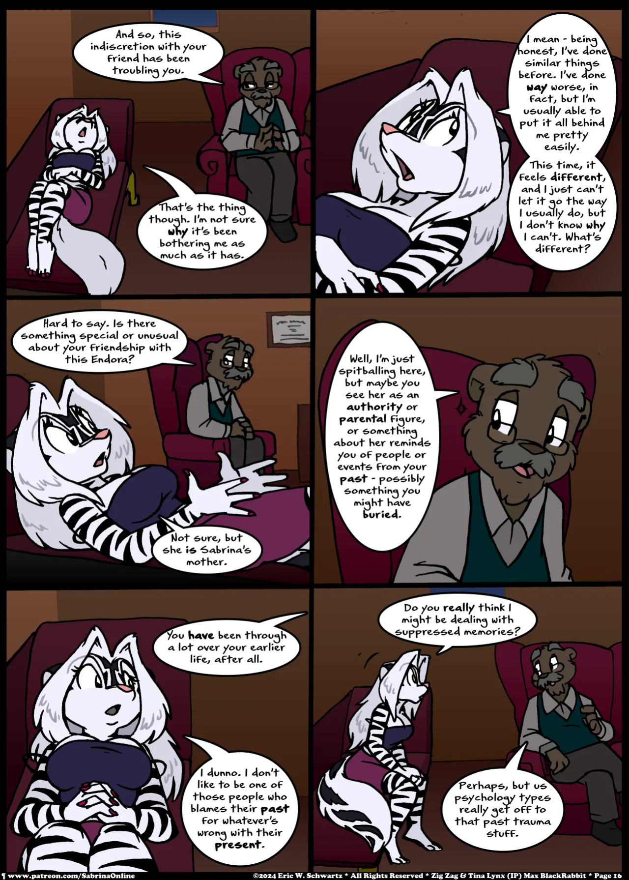 [Eric W. Schwartz] Sabrina Online - Stripes and Links