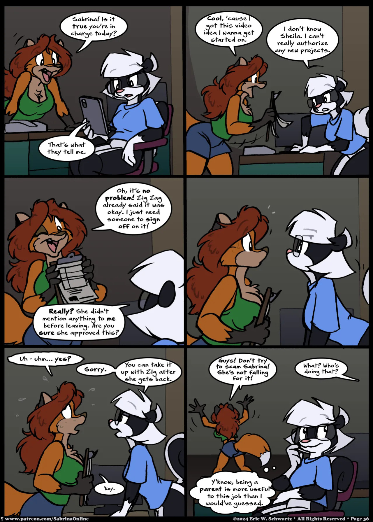 [Eric W. Schwartz] Sabrina Online - Stripes and Links